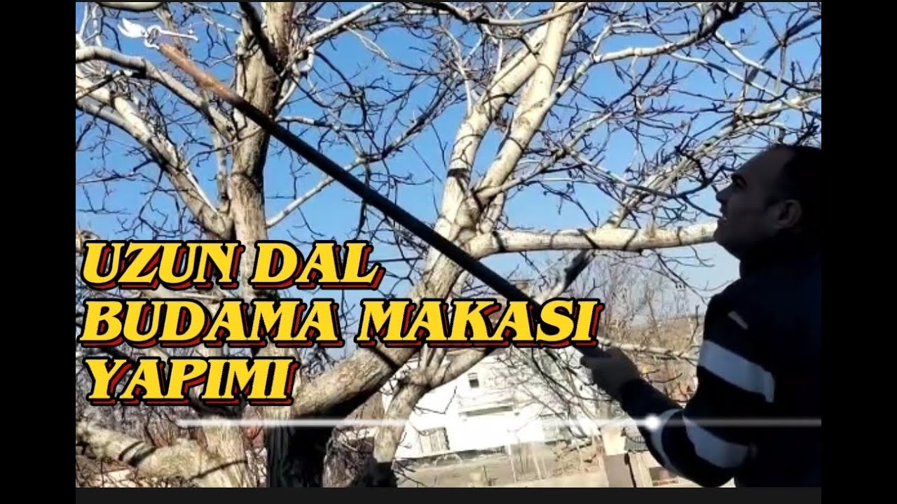 📌Uzun dal budama makası yapımı👍