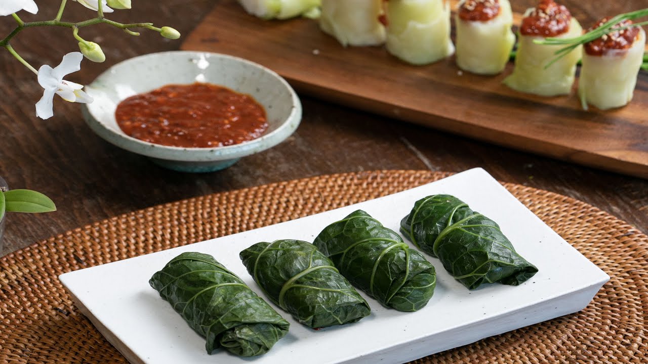 SSamjang Cabbage Roll & Spicy Spring Green Wrap/[bluekimchi]