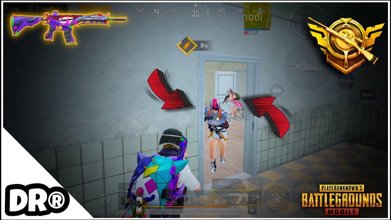 تعلَّم كيف تعرف أماكن اللاعبين من الدعسات فقط 🔥 بش علي سكوادين بي نفس المبنى 🔥 PUBG MOBILE
