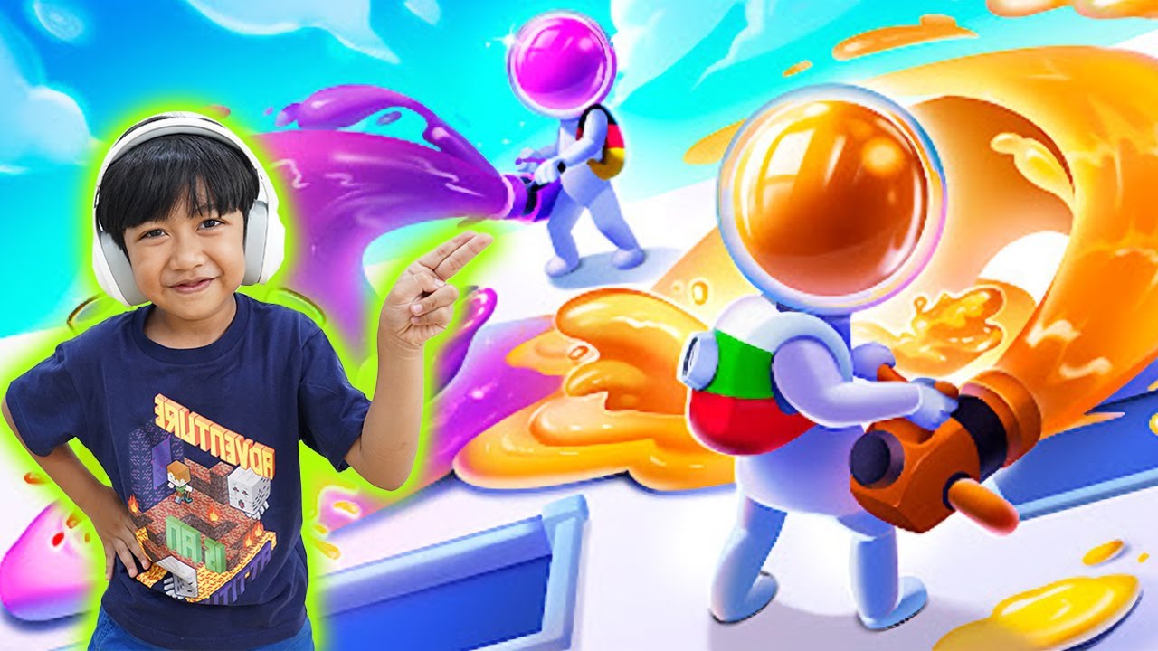 Main Perang Semprot Warna di Game Dye Hard - Super Kyo Gaming