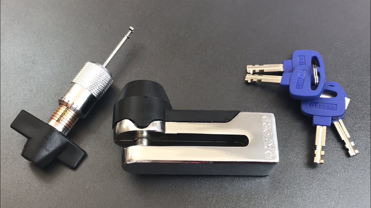 [627] Oxford Titan Motorcycle Disc Brake Lock Picked