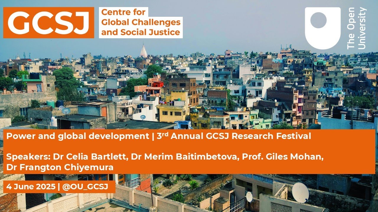 Power and global development - GCSJ Research Festival