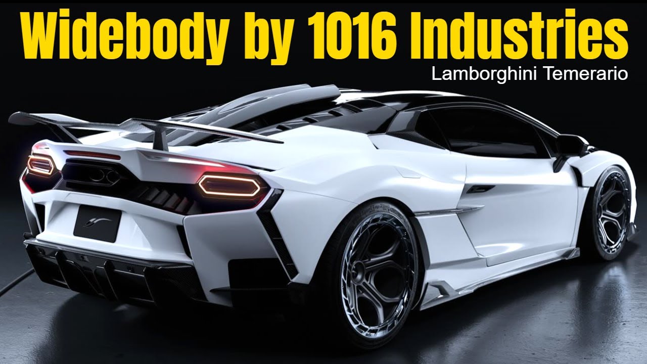Lamborghini Temerario Widebody от 1016 Industries