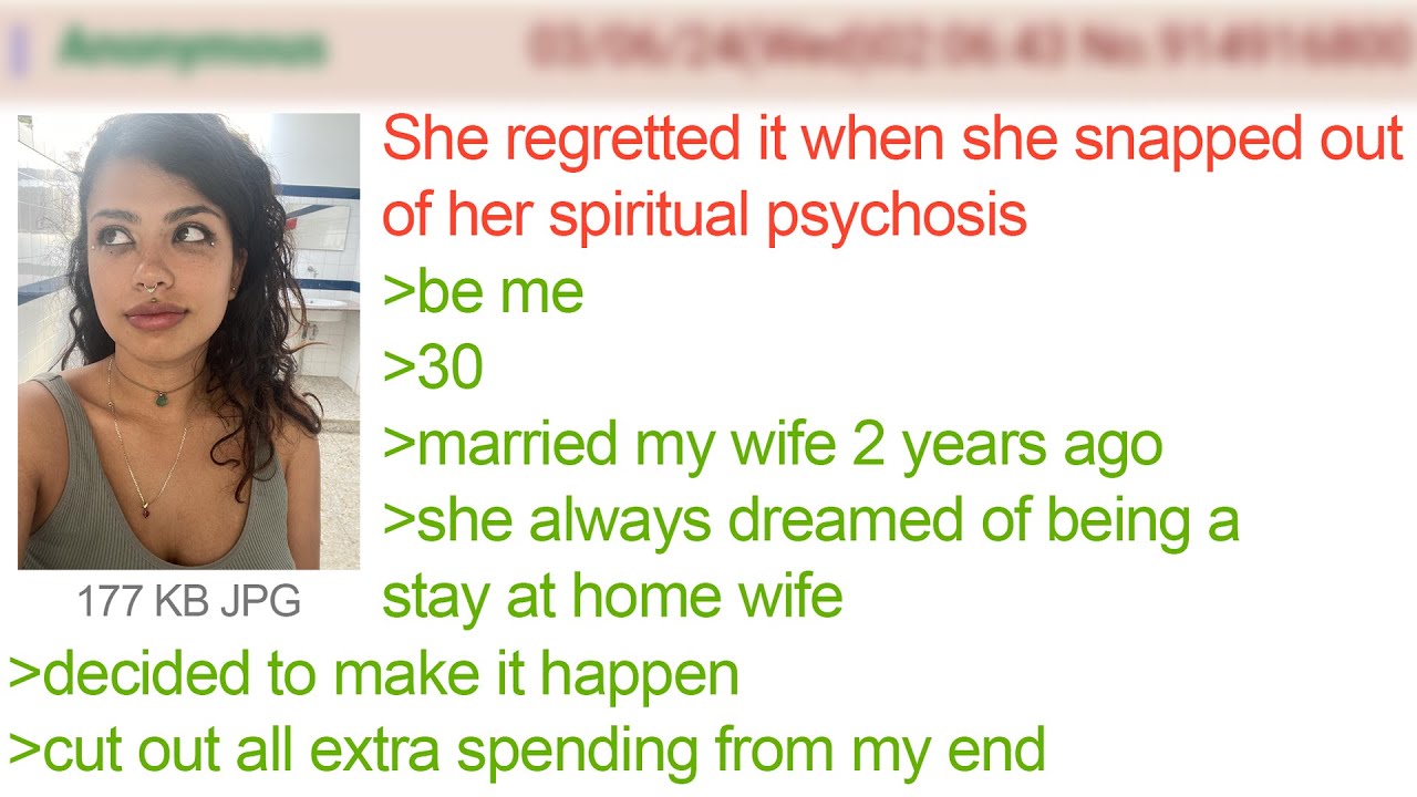 У жены было духовное пробуждение, чтобы развестись со мной | Истории 4Chan Greentext