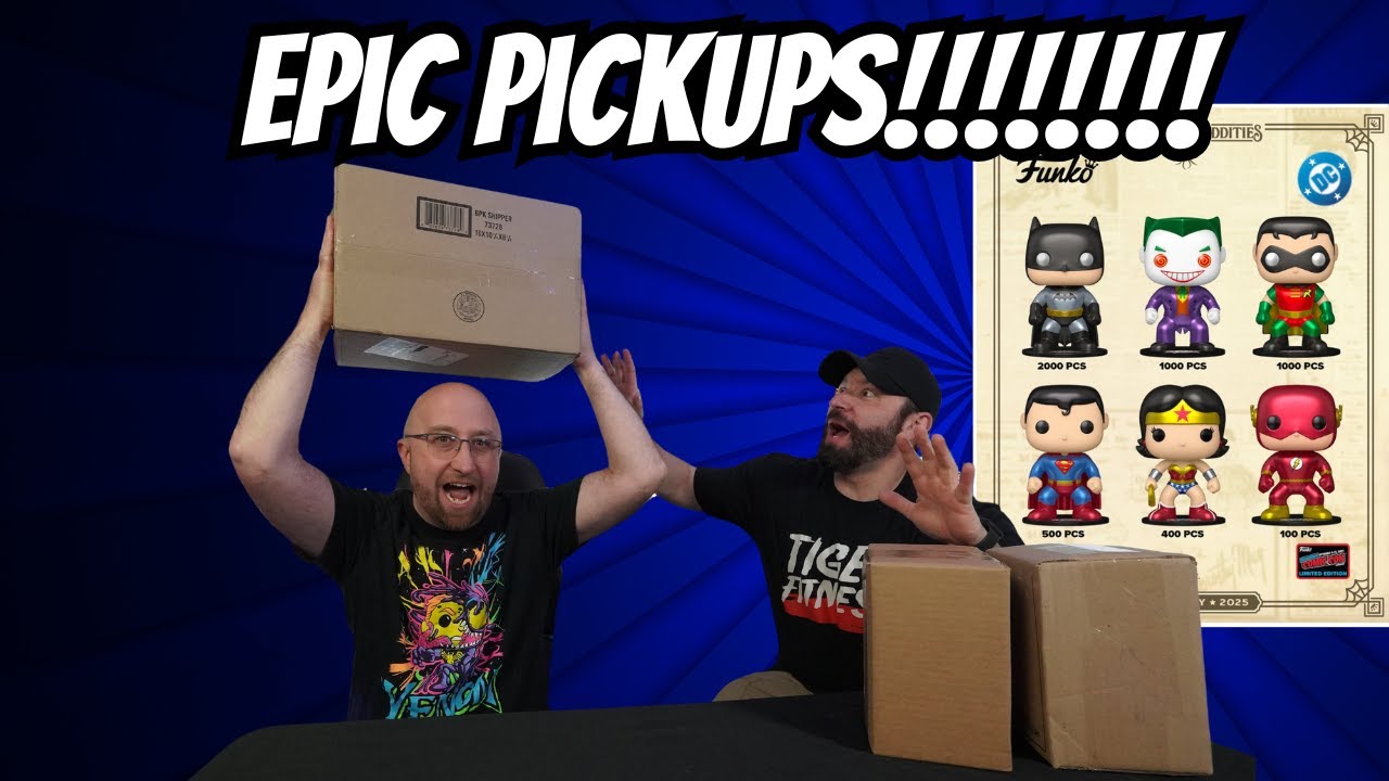 We Pulled a 1-of-1 Signed Funko Pop! 🤯 NYCC Mystery Box + Chase Roulette Unboxing!