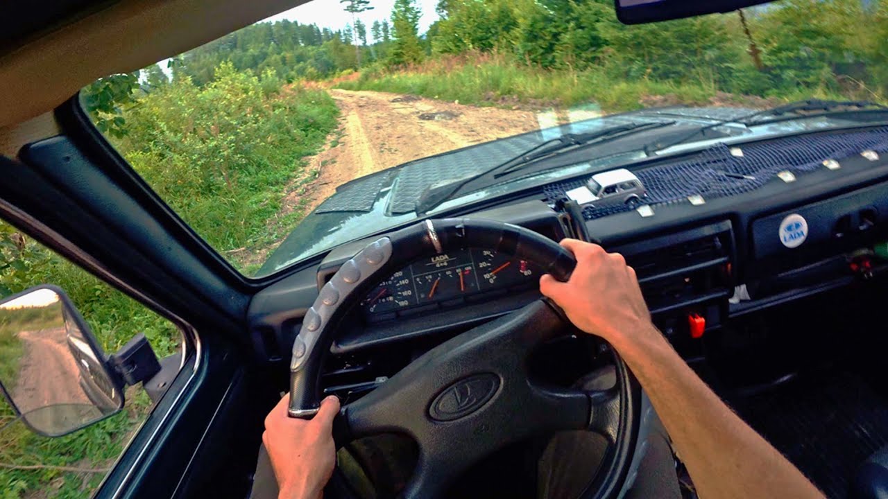 2009 Lada Niva 4x4  POV Deep in the Mountains