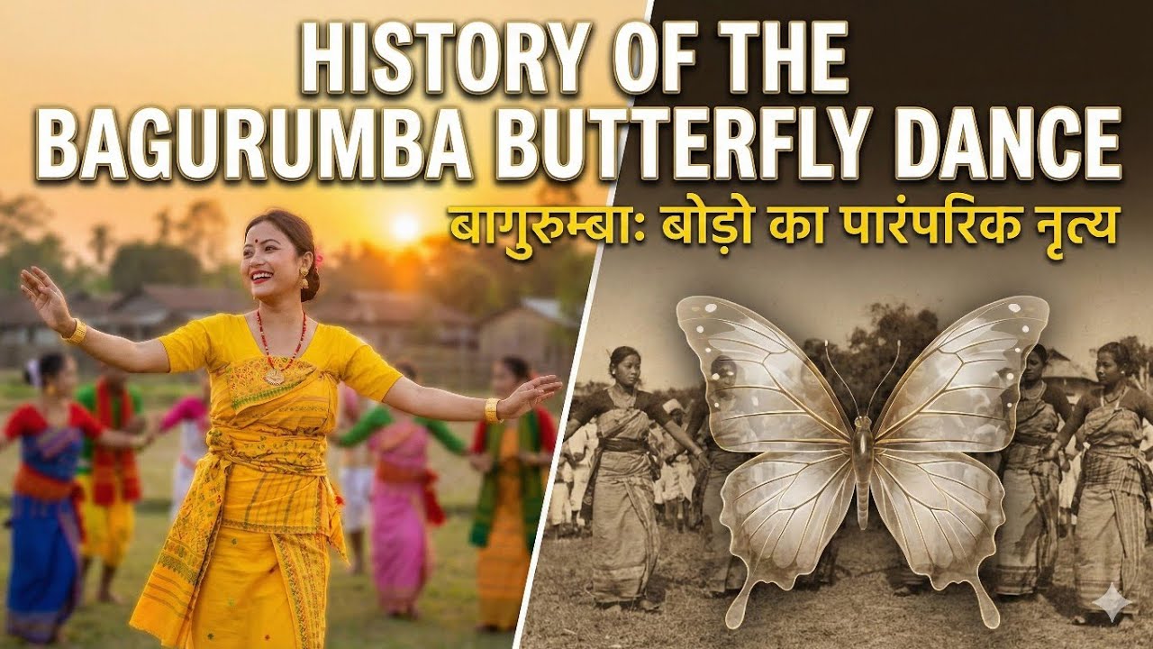 History of the Bagurumba Butterfly Dance Bodo Culture Explained | बागुरुम्बा बोड़ो का पारंपरिक नृत्य