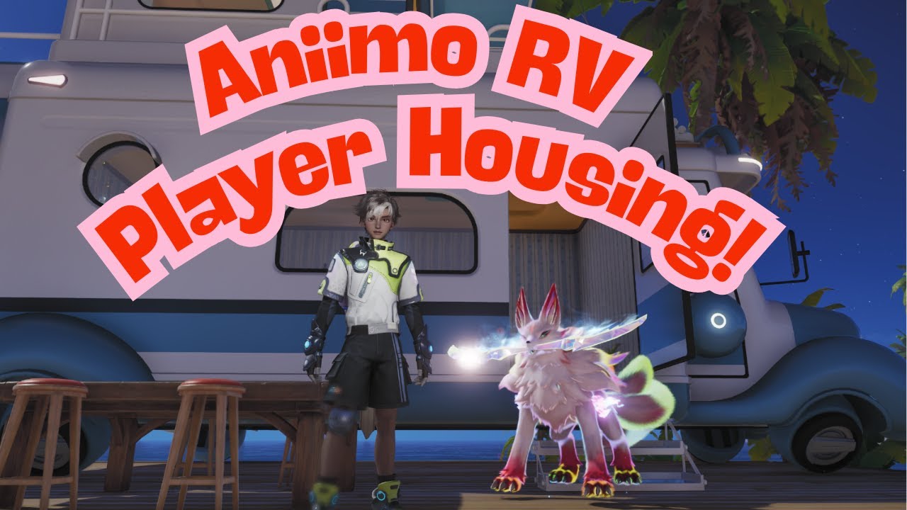 ANIIMO Beta Tour: RV Living, Player Housing & Customization!!