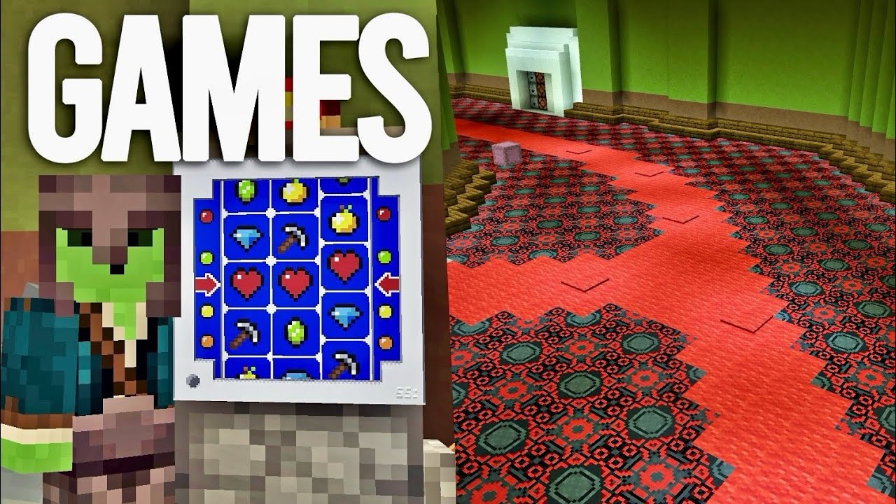 Making FUN Casino Games! - Let's Play Minecraft 664