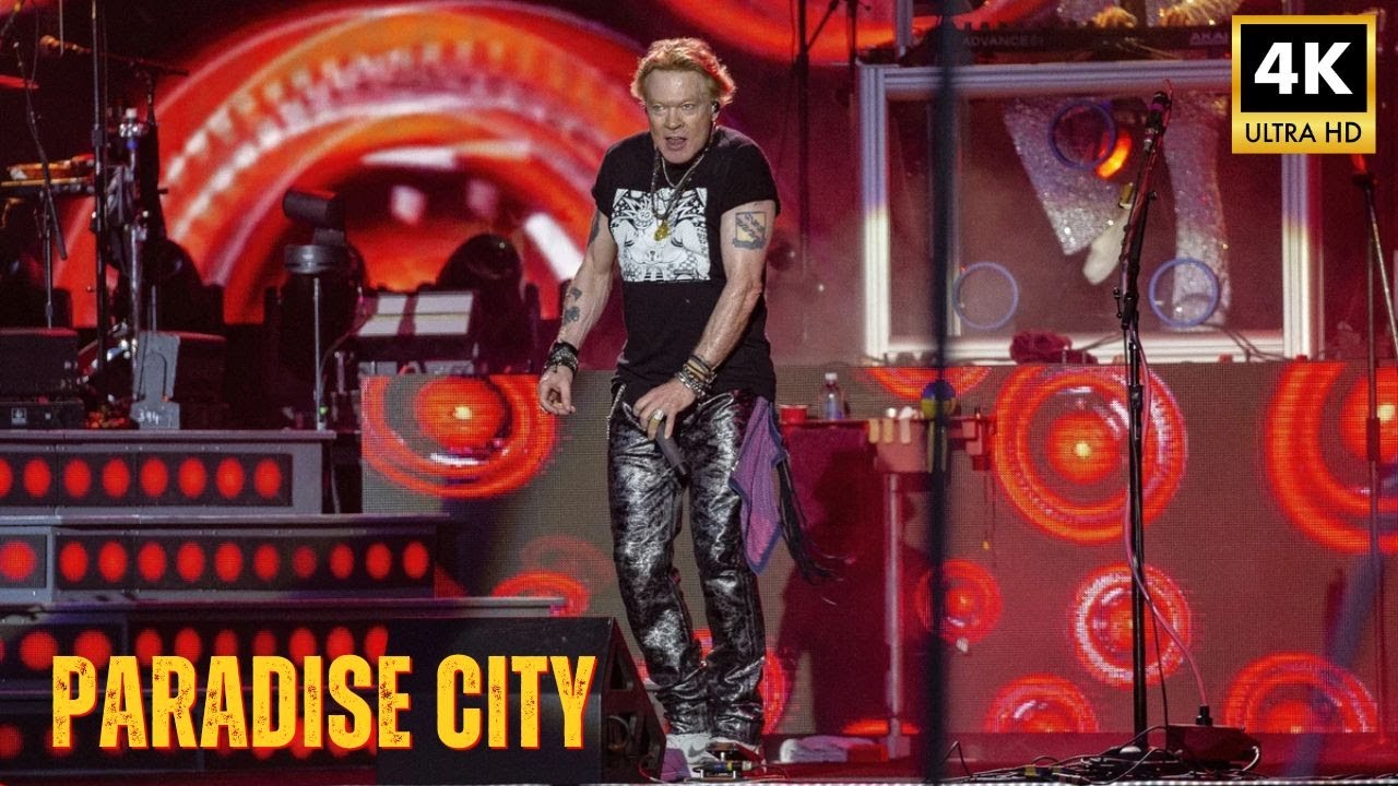 GUNS N' ROSES - Paradise City | Live in Belgrade (18.7.2025) 4K