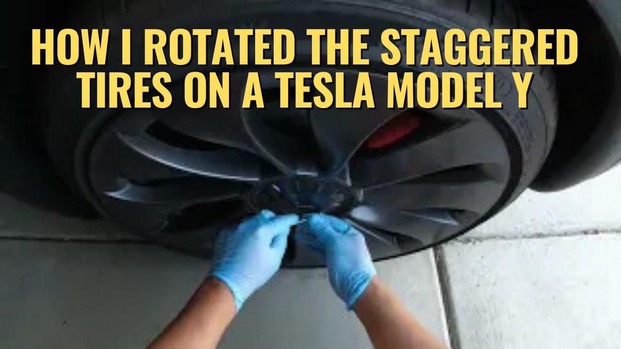 DIY: My Tesla Model Y Tire Rotation Service