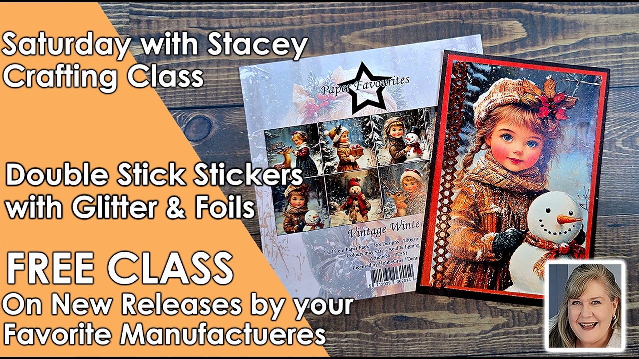 620 What are Double Stick Peel Off Stickers & how do I use them with Foils and Glitters?  So Easy