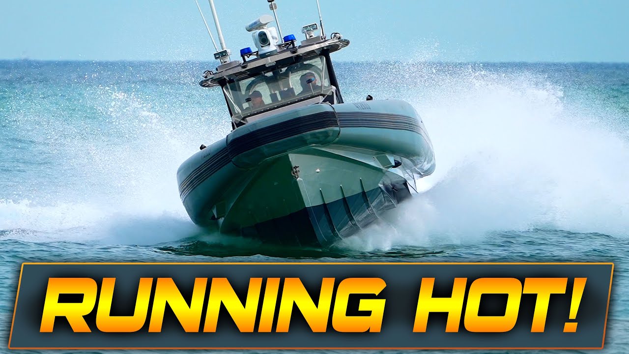 GOVERNMENT RIB BOAT SEND IT AT HAULOVER INLET | BOAT ZONE