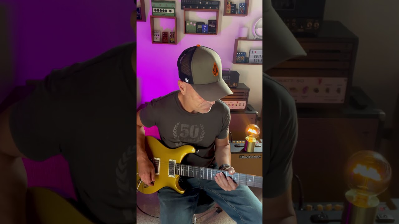 Plug and Play, Prs Dgt with Blackstar Debut 50 Amp🎸🎸🎸 #guitar #joesatriani