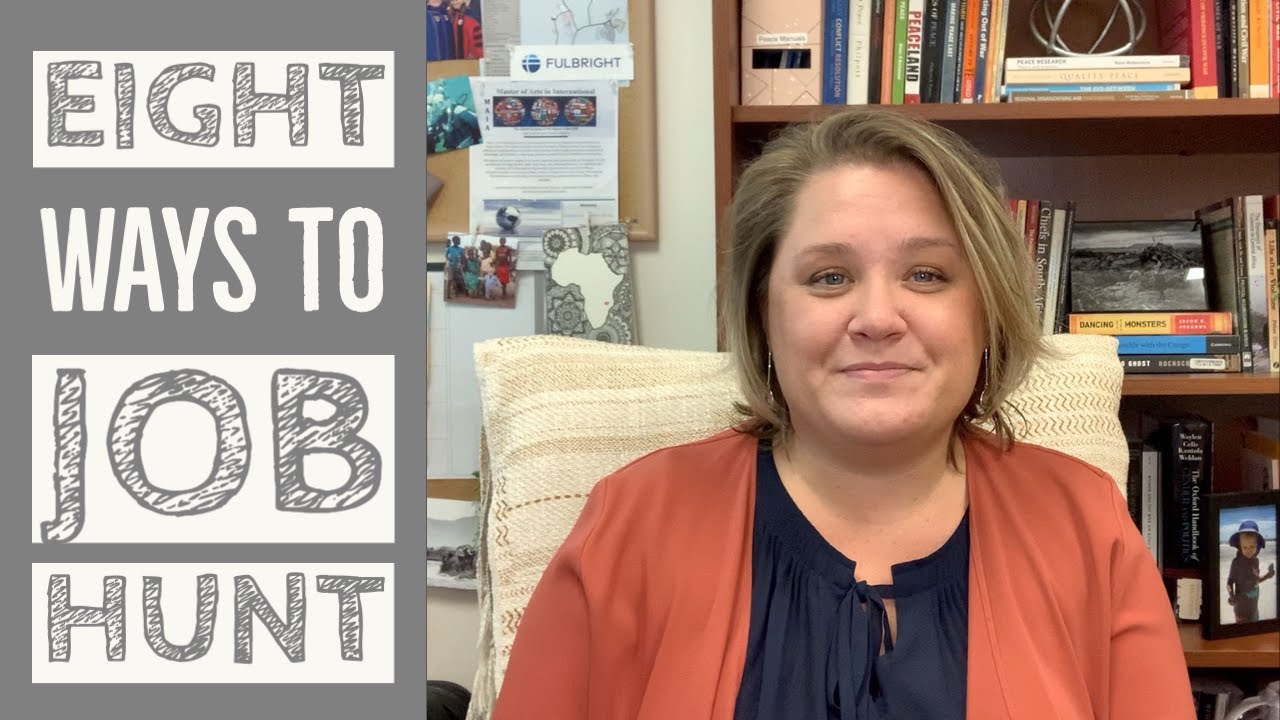 EIGHT Ways to Search for a Post-PhD Job