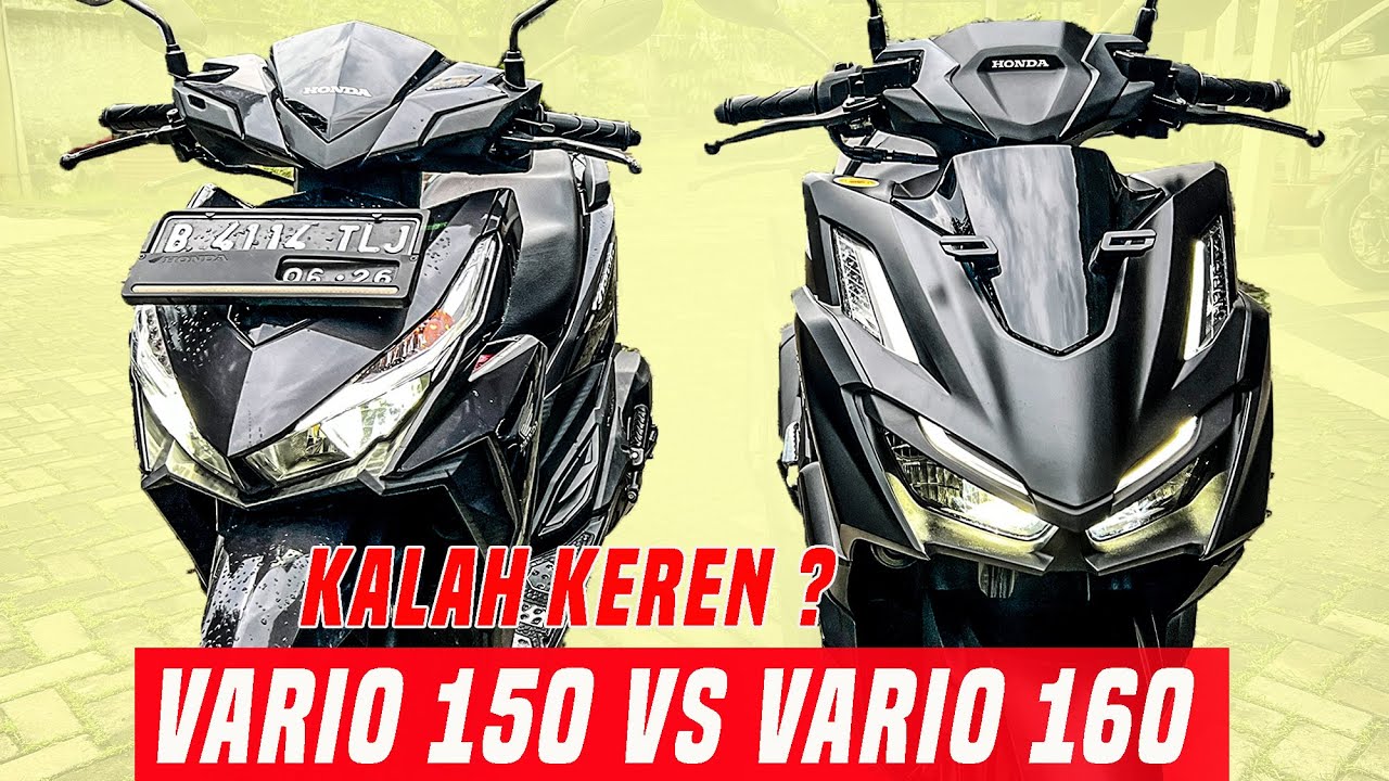 ADU GANTENG ‼️ VARIO 160 vs VARIO 150 1st GEN, LHO VARIO 160 KALAH GANTENG ⁉️🤔🤪