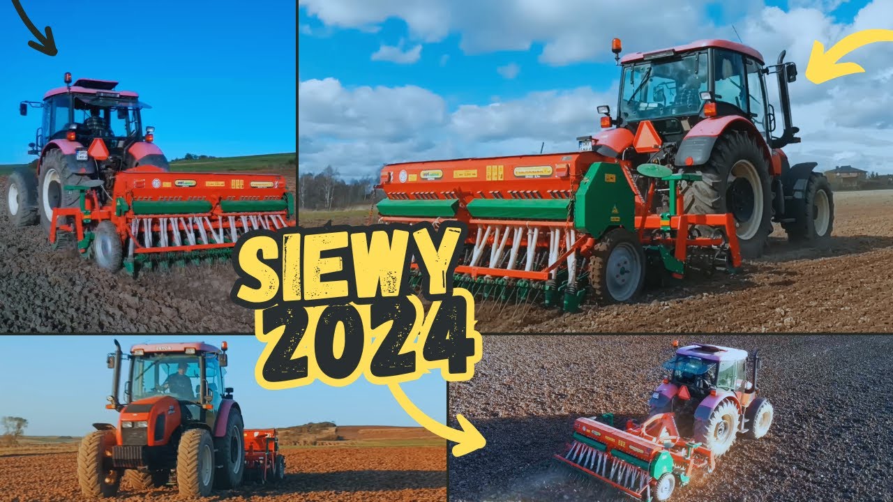 ✮Siew Pszenicy 2024✮Zetor Proxima 8441✮Agro-Masz AS27&Poznaniak✮