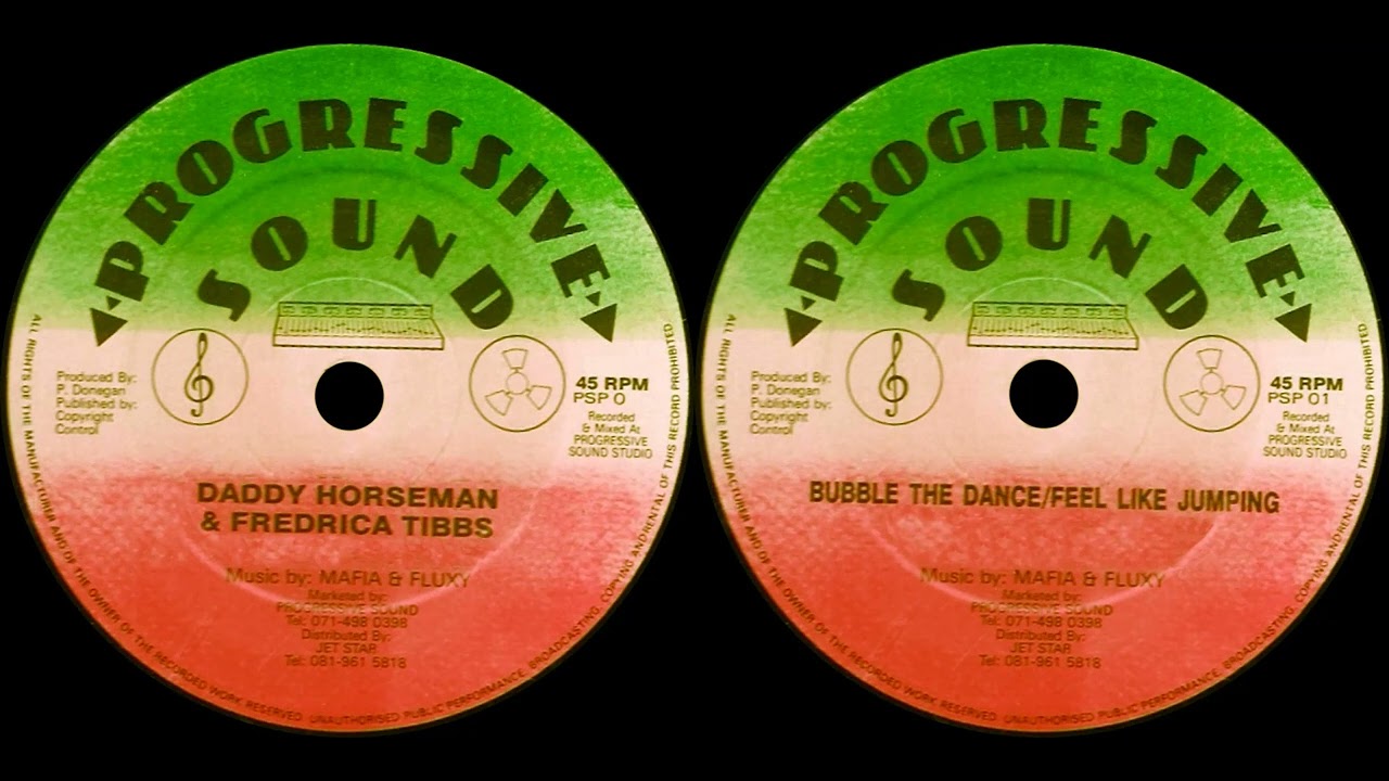 Daddy Horseman & Fredrica Tibbs – Bubble The Dance ⧸ Feel Like Jumping