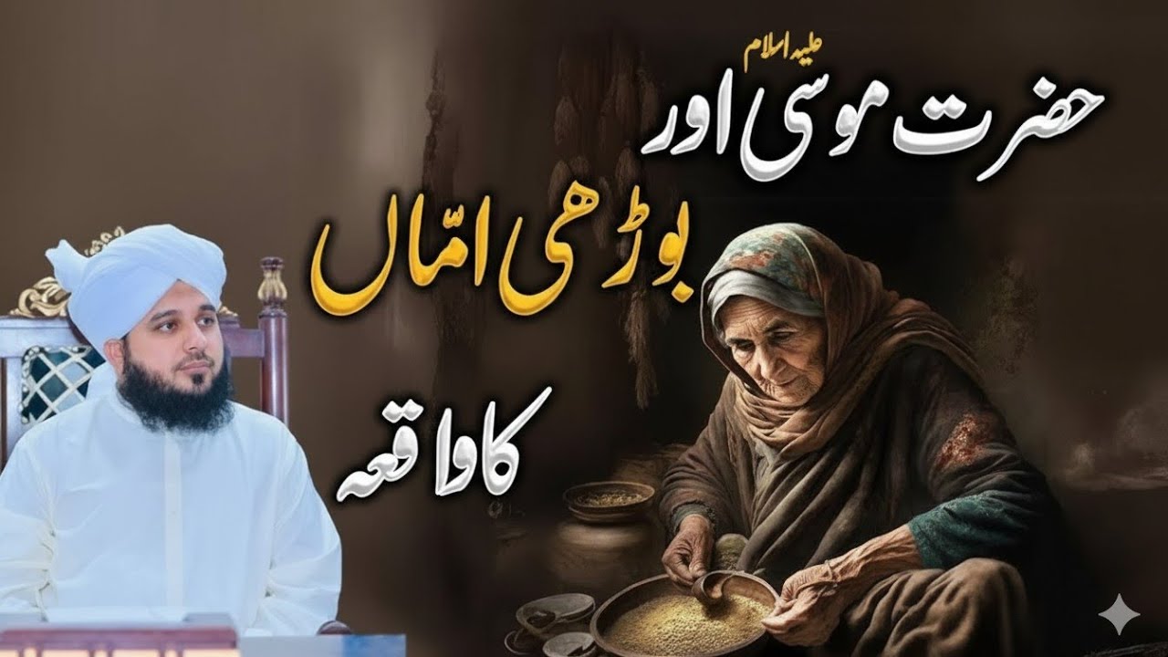 Hazrat Musa ﷺ aur Buri Ama ka Dil Choo Lene Wala Waqia | Peer Ajmal Raza Qadri