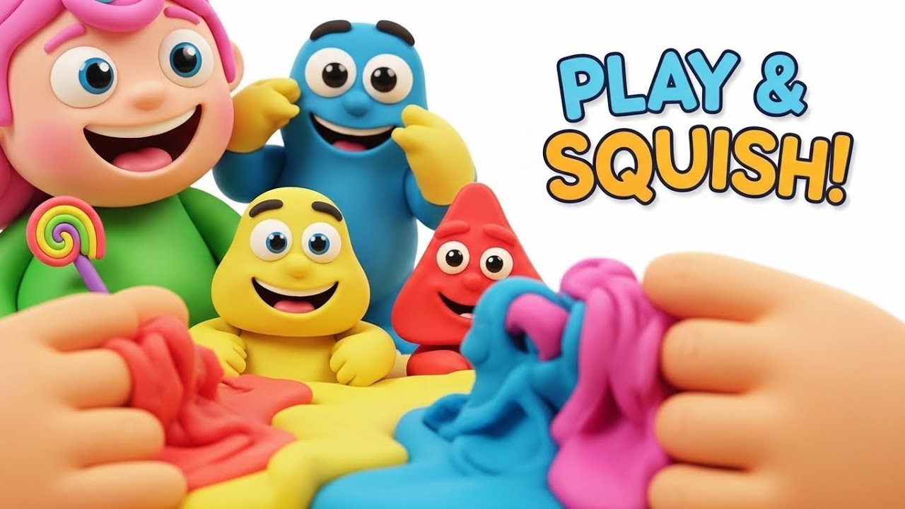 Playdough Song for Kids | Fun Learning Song Ages 2–4