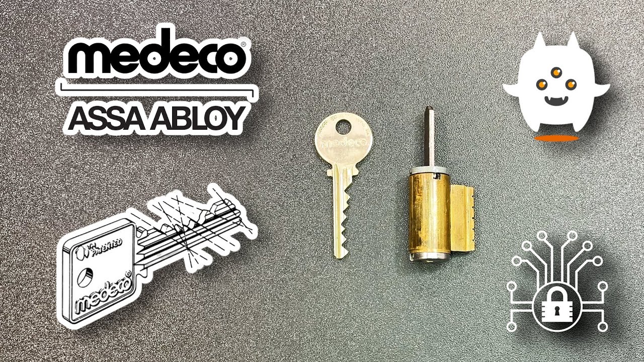 MEDECO Biaxial 51S 👻😁 6 контактов с 5 ложными затворами, извлечены и разобраны 🇺🇸