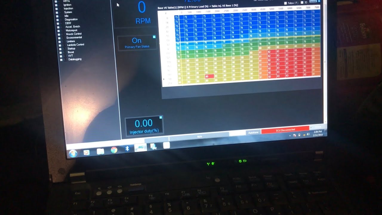 ME221 Miata calibrate and troubleshoot