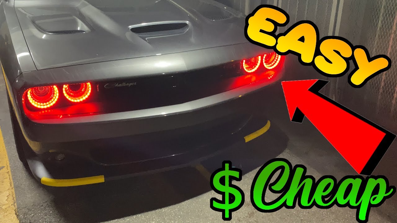 EASY! 2019 Challenger Halo LED Install! OPT 7 (CHEAP)