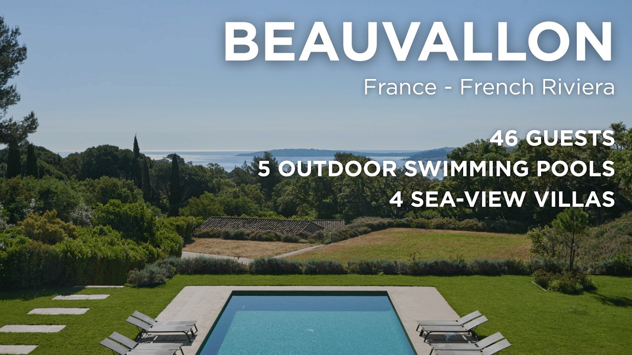 Luxury Estate in Beauvallon – 5 Swimming Pools & 4 Villas – Homanie