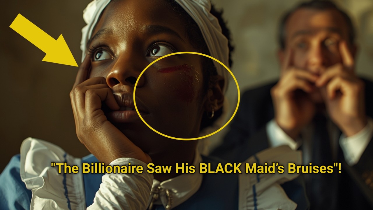 Billionaire Discovers BLACK  Maid’s Secret at 5AM — What He Did Next Shocked Everyone!