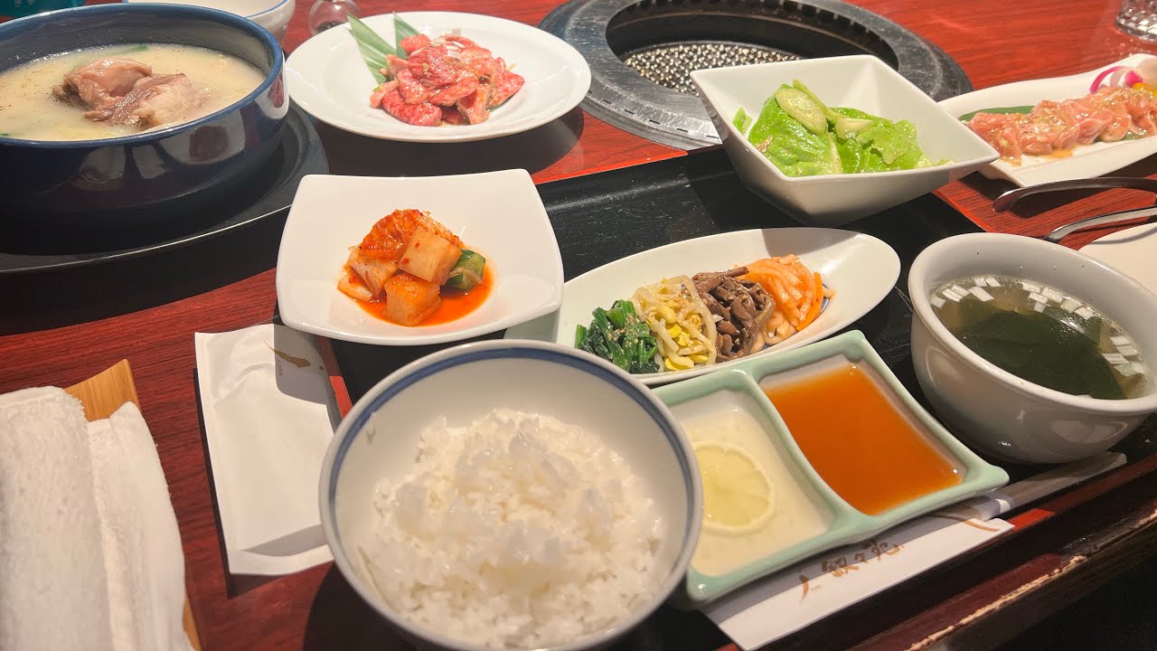 ひとり焼肉ランチを楽しみました