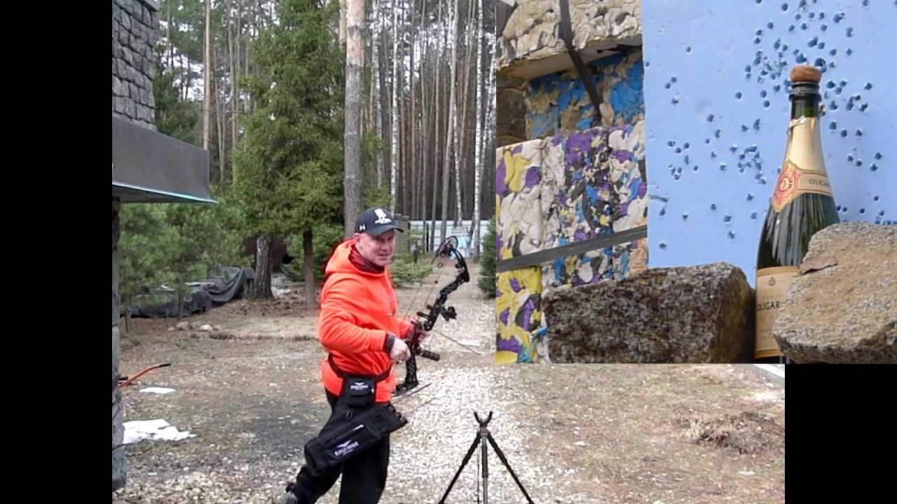 невероятный выстрел - открываем шампанское