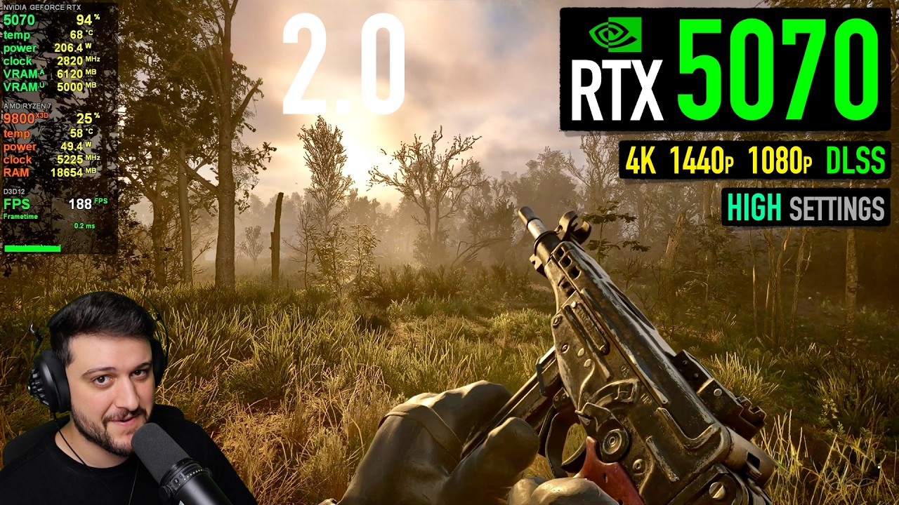 RTX 5070 &mdash; STALKER 2: Обновление 2.0 &mdash; Отличные впечатления!