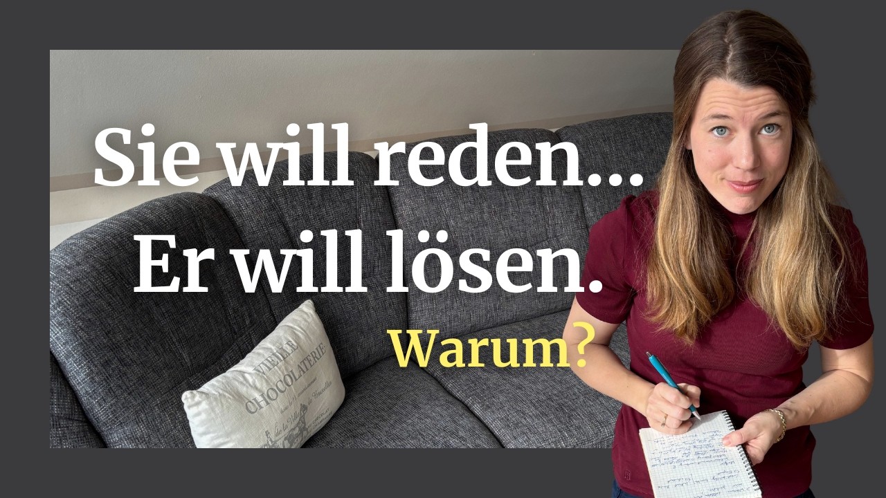 Warum Männer Probleme lösen wollen - und Frauen reden müssen (Psychologisch im Alltag erklärt)