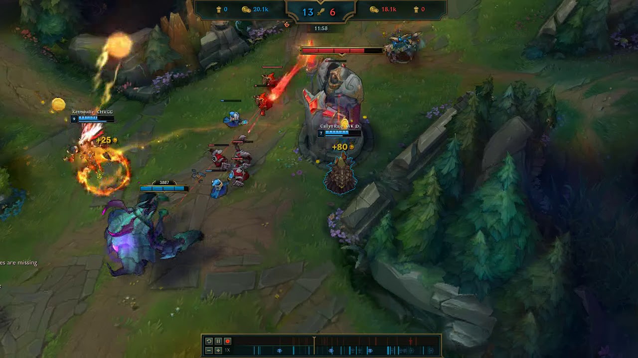 League of legends - Udyr penta kill, duo with Boermann