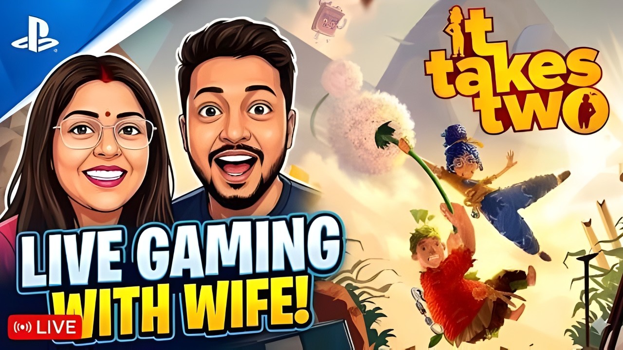 PS5 | It Takes Two Live Stream with my Wife #viral #viralvideo #bgmi #viralshorts #shorts