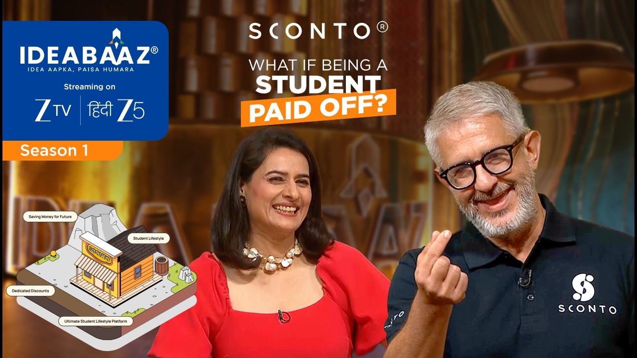 Can Just One Card Solve Students' Money Crunch Problems? | Sconto | Startup Pitch | Ideabaaz