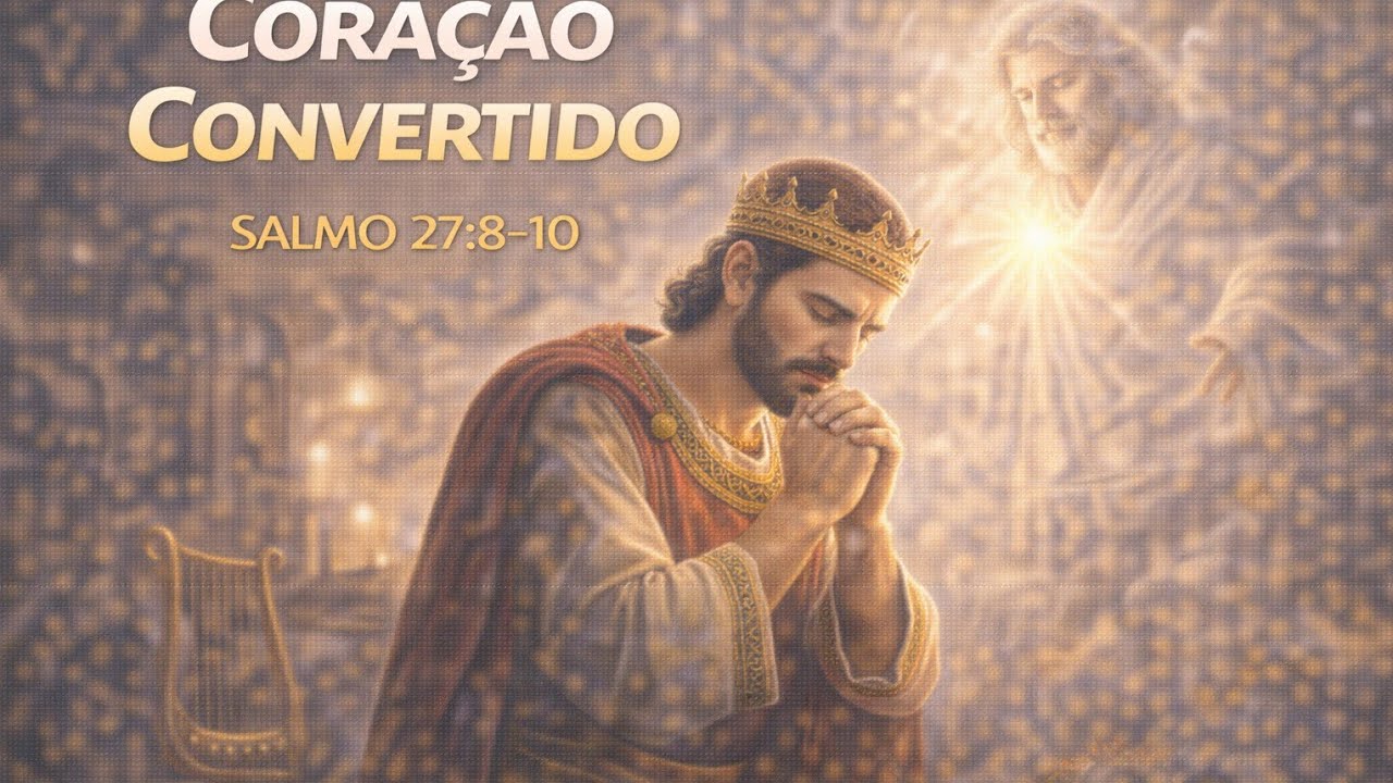CANAL MEDITAÇÕES BÍBLICAS - CORAÇÃO CONVERTIDO - SALMO 27:8-10.