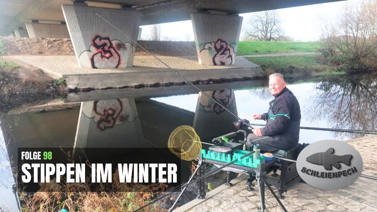 Folge 98: STIPPEN IM WINTER / Am Kanal auf Wei&szlig;fisch und Barsch mit der Kopfrute 