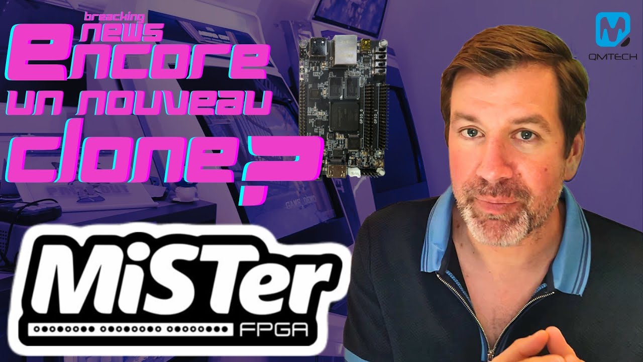 Breaking News! Un 2ieme CLONE MISTER FPGA en vue 🔥 #misterfpga  #retrogaming #arcade #console