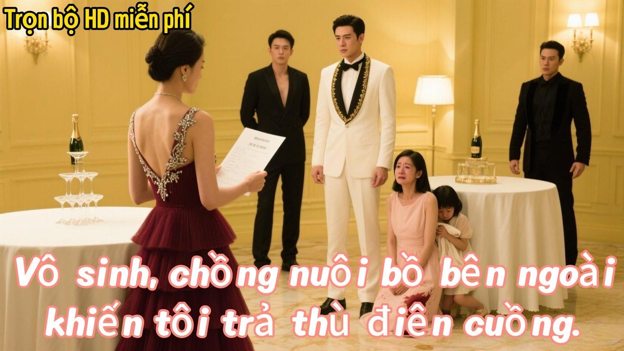 [Full bộ miễn phí]Vô sinh, chồng nuôi bồ bên ngoài,khiến tôi trả thù điên cuồng.#drama #chinesedrama