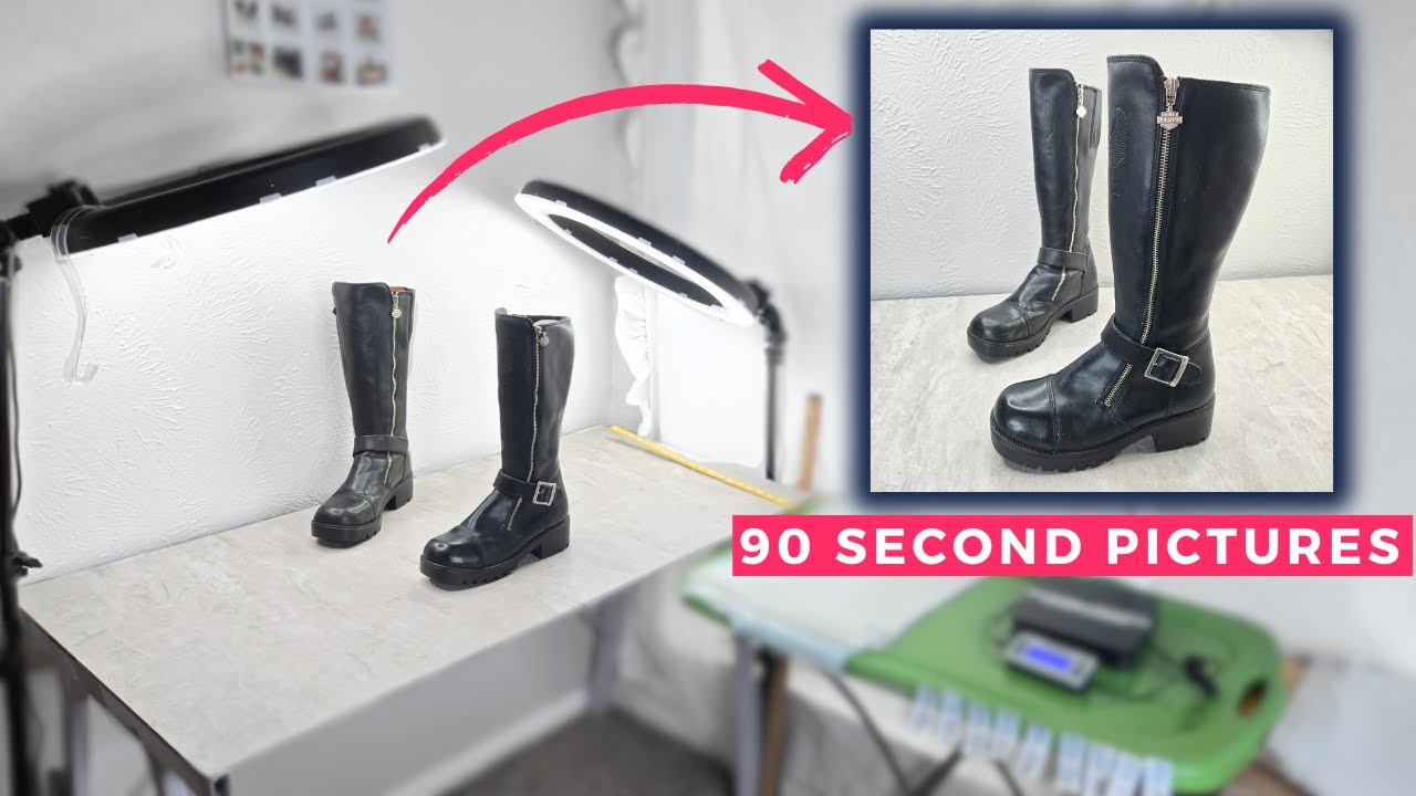 The Fastest Way To Take Professional Photos For Poshmark & eBay + Giveaway