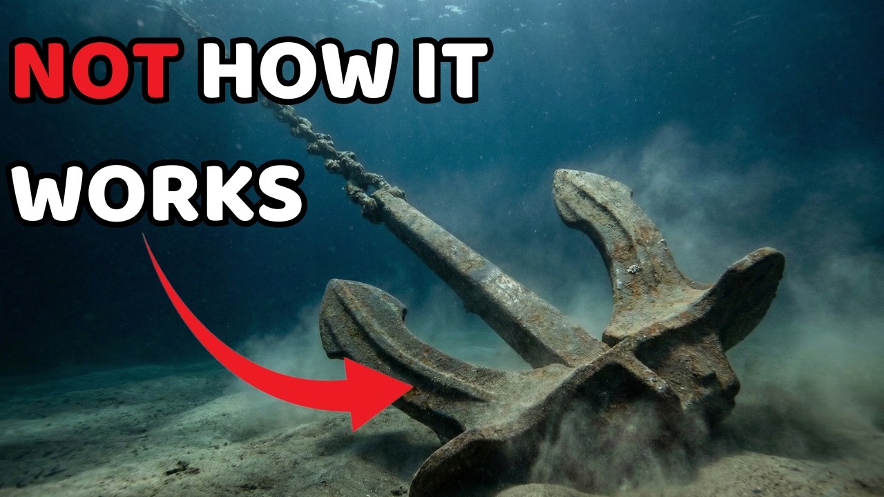 How a 200,000 Ton Ship Stays in Place (It's Not What You Think)