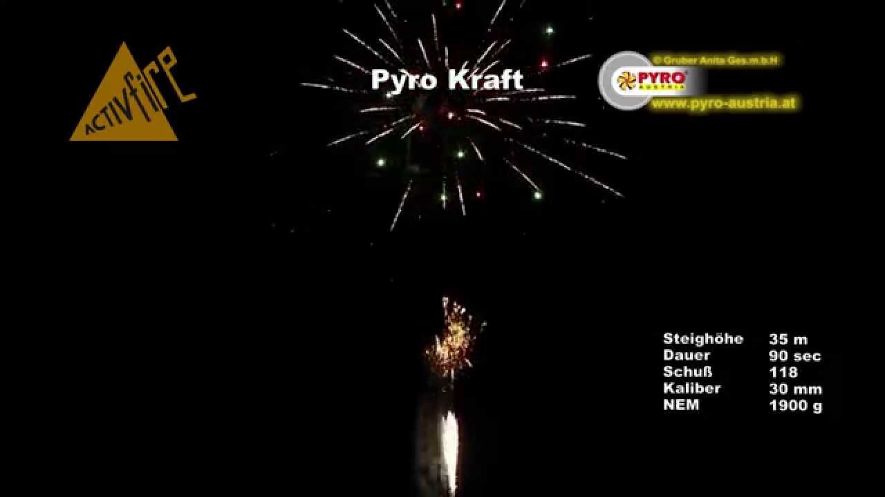 activFire Feuerwerk PYRO KRAFT