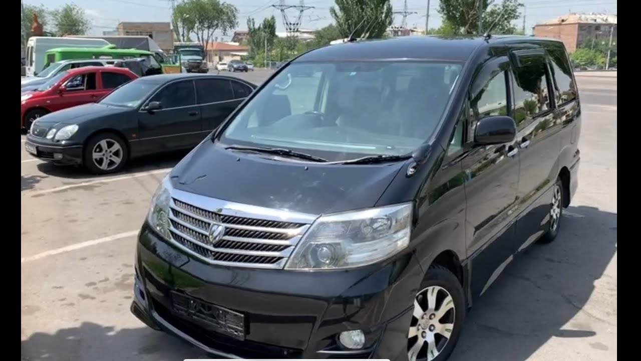 Alphard Toyota. 2.4L 2005.  4WD