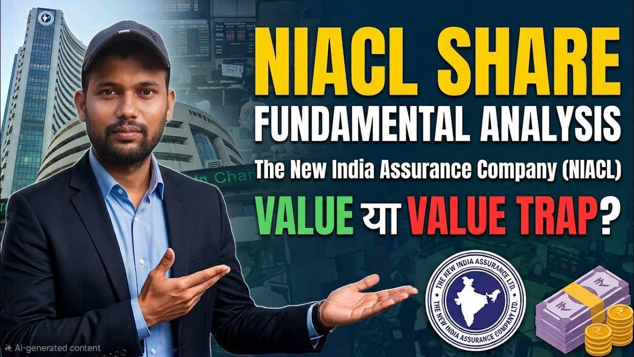 NIACL Share Fundamental Analysis | Deep Value या Value Trap? 🚨