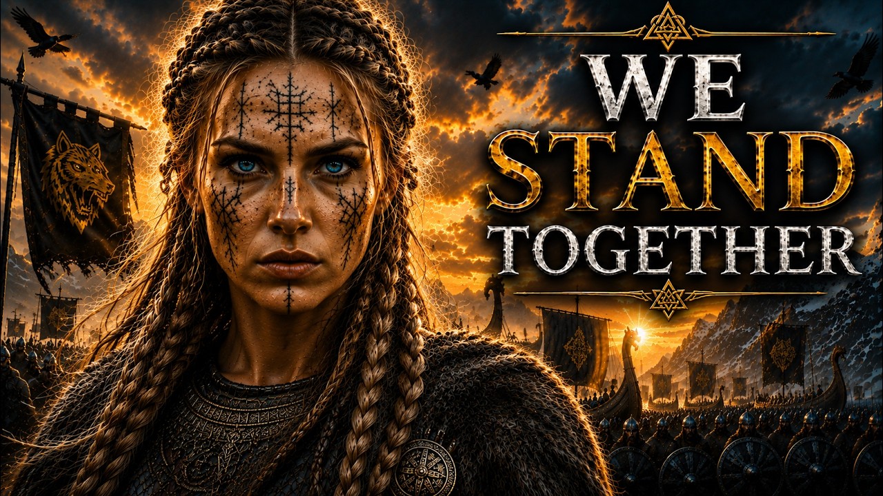 ⚔️ No Warrior Walks Alone | Powerful Viking Music & Warrior Songs