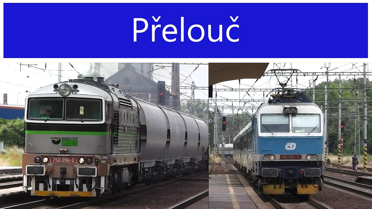 Vlaky Přelouč - 12.7.2013 / Czech Trains Přelouč