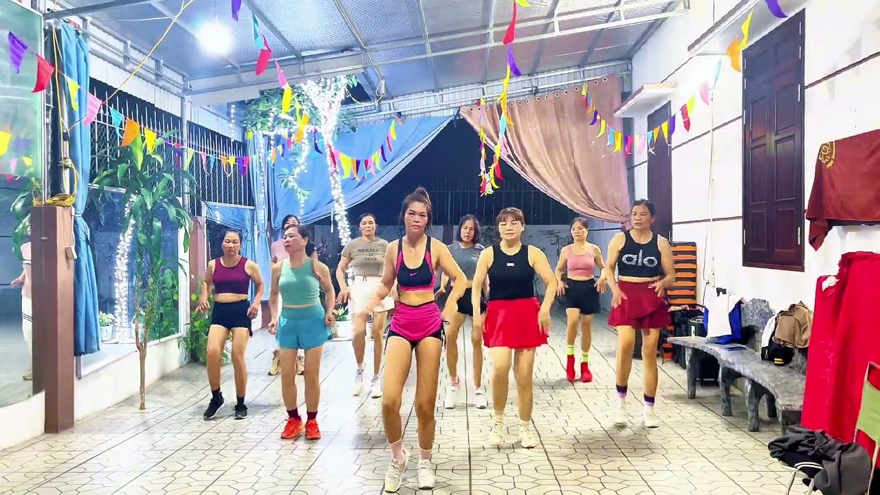 Aerobic dances đốt mỡ toàn thân giảm cân sau tết 2026 cho eo thon #beothuy