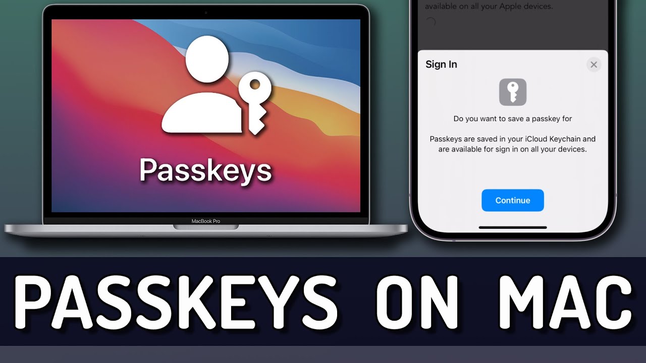 Как использовать PASSKEYS на iPhone, iPad и Mac