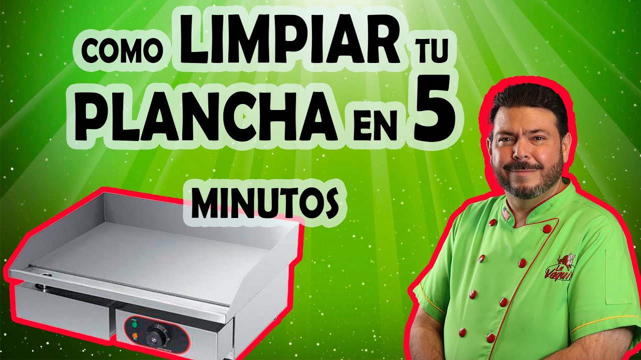 COMO LIMPIAR UNA PLANCHA DE COCINA l La Vaquita